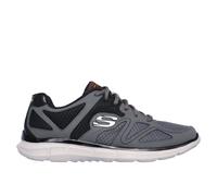 SKECHERS Baskets Satisfaction Flash Point - Homme - Gris 45