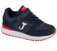 Baskets Sneakers Chaussures de sport pour un garçon, Bleu marine, Joma Tornado Jr 24 JTORNAW 28