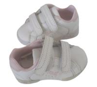Baskets Sneakers - EVERLAST - Arizona - Blanches et Roses - Bébé - 100% Cuir Synthétique 20,5