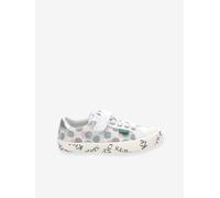 Baskets sneakers fille Gody Gold blanc pois multico 32