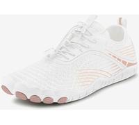 Baskets sneakers sportives avec cordon de serrage pour un confort optimal - Vivance - blanc/rose BLANC/ROSE 36