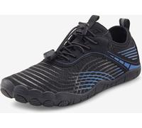 Baskets sneakers sportives avec cordon de serrage pour un confort optimal - Vivance - noir/bleu roi NOIR/BLEU ROI 39