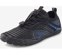 Baskets sneakers sportives avec cordon de serrage pour un confort optimal - Vivance - noir/bleu roi NOIR/BLEU ROI 37