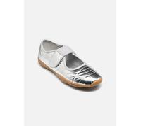 Baskets Steve Madden Scooter pour Femme 40 Argent