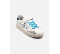 Baskets SUN68 Boy’S Street Leather K pour 31 Blanc
