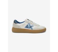 Baskets SUN68 Luis Low blanc bleu - 40
