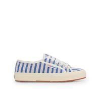 Baskets Superga 2750 Cotton Stripes Bleu 38