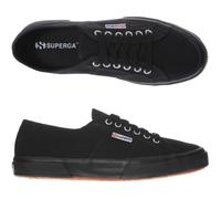 Baskets SUPERGA 2750 Noir Mixte - Toile Textile - Semelle Caoutchouc - Lacets 36