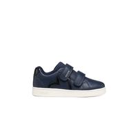 Baskets synthÃ©tique aspect cuir fille Geox Eclyper Bleu 33