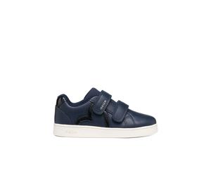 Baskets synthÃ©tique aspect cuir fille Geox Eclyper Bleu 33