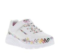 Skechers Baskets Fille Uno Lite Heart Craze Blanc synthétique multi 28