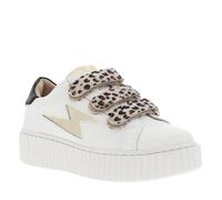Baskets tennis Mini Maggie léopard à semelle à plateforme bande auto-agrippante 31