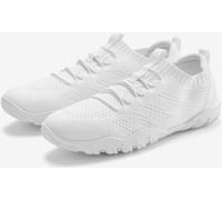 Baskets textile doux et extensible avec semelle plate et flexible qui s'adapte parfaitement au pied et vous donne l'impression de marcher pieds nus - Vivance - blanc BLANC 36