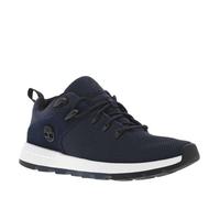 Baskets TIMBERLAND Bleu - Homme - Cuir - Lacets - Plat 44,5