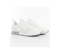 Emporio Armani Baskets tissées EA7 Homme Blanc/Argent Taille 46