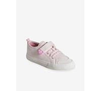 VERTBAUDET Baskets Toile Lacets élastiqués Fille Collection Maternelle Rose pâle 28