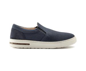 Baskets toile/suède Birkenstock Oswego Bleu 39