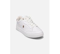 Tommy Hilfiger Women's Essential Chic Court Snaeker RWB Fw0Fw08579 Baskets, White (White), 6 UK