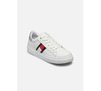Baskets Tommy Hilfiger Flag Low Cut Lace-Up pour 37 Blanc