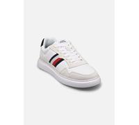 Baskets Tommy Hilfiger Light Cupsole Lth stripes pour Homme 44 Blanc