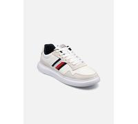 Baskets Tommy Hilfiger LIGHTWEIGHT LEATHER MIX CUP pour Homme 41 Blanc