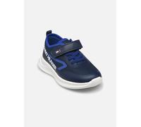 Baskets Tommy Hilfiger LOW CUT LACE-UP/VELCRO SNEAKER BLUE/ROYA pour Enfant 24 Bleu