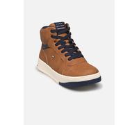 Baskets Tommy Hilfiger Mid cutlace-up sneaker A pour Enfant 37 Marron