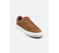 Baskets Tommy Hilfiger PREMIUM DRESS CUPSOLE SUEDE pour Homme 46 Marron