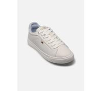 Tommy Hilfiger Baskets Vulcanisées Femme Sporty Basses, Multicolore (Ecru/Breezy Blue), 41
