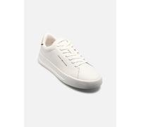 Tommy Hilfiger – Baskets Court Leather Detail – Blanc/Beige – Taille 41