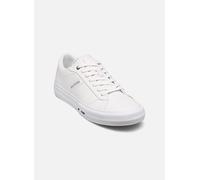 Baskets Tommy Hilfiger TH HI VULC STREET RWB LTH LOW pour Homme 40 Blanc