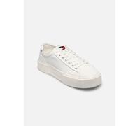 Baskets Tommy Jeans TJW FOXING FLATFORM pour Femme 36 Blanc