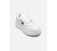 Baskets basses femmes Tommy Jeans TJW RETRO BASKET FLATFORM ESS Blanc 40