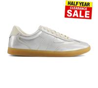 Baskets Toms Collins Pour Femmes En Cuir Mode Chic Argent