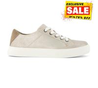 TOMS Femme Kameron Lacets Basket, Suède métallisé Champagne, 36.5 EU