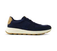 TOMS Baskets rétro Trvl Lite pour Homme, Sergé Vintage en Daim Bleu Marine Hydrofuge, 46 EU