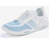 Baskets très agréables à porter grâce à la semelle flexible et ultra-légère, qui vous donne l'impression de marcher pieds nus - LASCANA - blanc/bleu clair BLANC/BLEU CLAIR 44