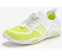 Baskets très agréables à porter grâce à la semelle flexible et ultra-légère, qui vous donne l'impression de marcher pieds nus - LASCANA - blanc/citron vert BLANC/CITRON VERT 39