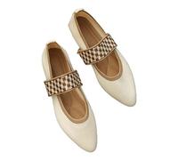 Baskets tricotées Respirantes à Souple pour Femmes, Chaussures décontractées en Tissu Maille rayé, Chaussures décontractées Confortables Sandales Été Taille 8 (Beige, 39)