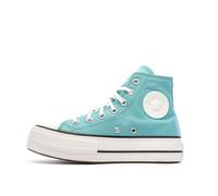 Baskets Turquoise Femme Converse All Star Lift Platform Stars 37 1/2