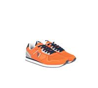 Baskets U.S. Polo Assn. Nobil004 Homme Orange Cuir Lacets