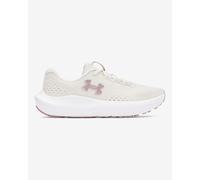 Baskets Under Armour Charged Surge 4 blanc rose femme - 39