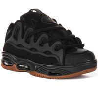 Baskets Unisex À Lacets Osiris D3 2001 À Semelle Épaisse Noires UK 7 - 12