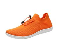 Baskets unisexes pour homme et femme - Confortables - Antidérapantes - Légères - Chaussures de marche - Loisirs - Chaussures de fitness - Respirantes - En maille - Sans lacets - Voûte plantaire