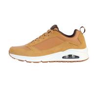 Baskets Uno - Stacre Homme - SKECHERS - Lacets - Synthétique - Marron 41