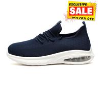 Baskets Urbaines Pour Hommes Crosshatch Trevel Confort Casual Marine