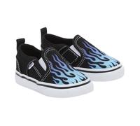 Baskets - VANS - Asher V - Enfant - Noir - Blanc - Fermeture scratch 22