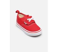 Baskets Vans Authentic Elastic V pour Enfant 22 Rouge