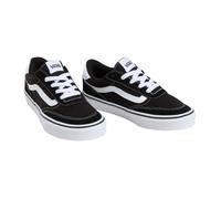 Vans Femme Brooklyn Ls Basket, Suede Canvas Black White, 38.5 EU