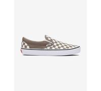 Baskets Vans Classic Slip-On marron blanc - 40